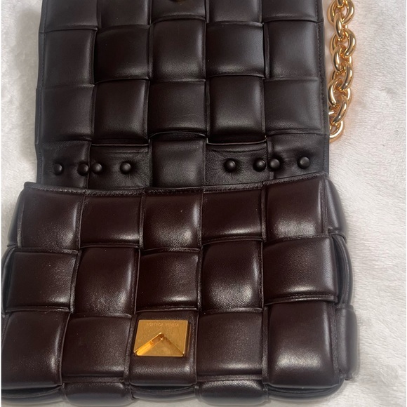 Bottega Veneta Cassette Chain Bag - Chocolate - Picture 10 of 16